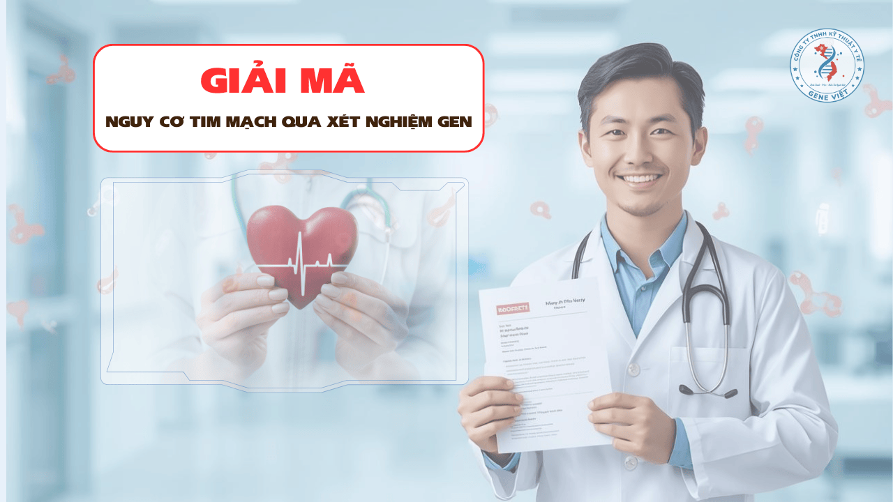Nguy cơ tim mạch qua xét nghiệm gen