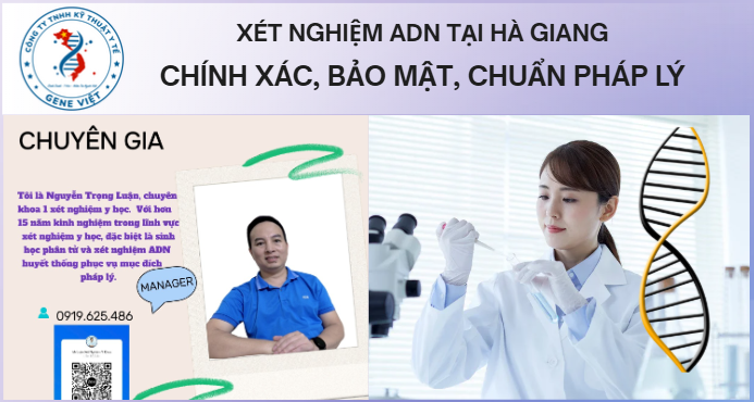 Xét nghiệm ADN tại Hà Giang chính xác, bảo mật, chuẩn pháp lý 2026