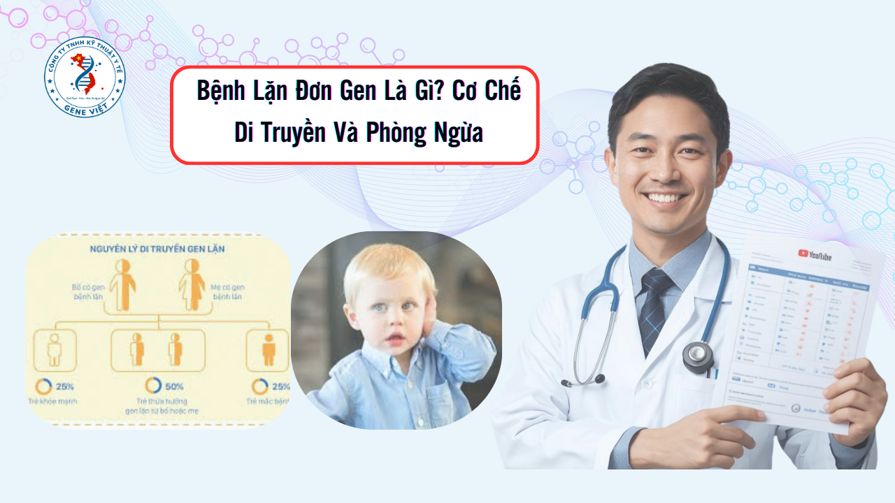 Bệnh Lặn Đơn Gen Là Gì? Cơ Chế Di Truyền Và Phòng Ngừa