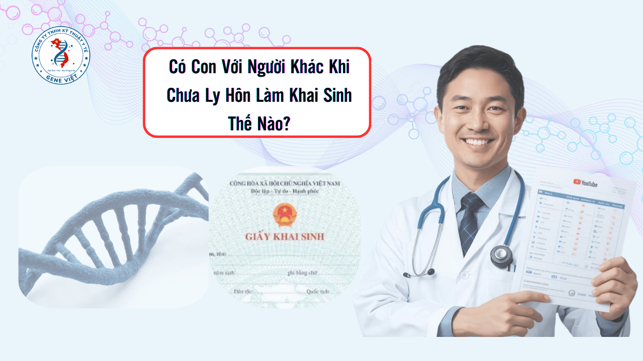 Có con với người khác khi chưa ly hôn thì làm khai sinh thế nào?