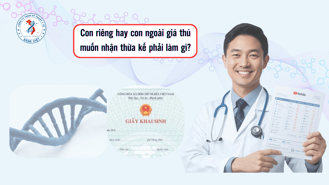 Con riêng hay con ngoài giá thú muốn nhận thừa kế phải làm gì?