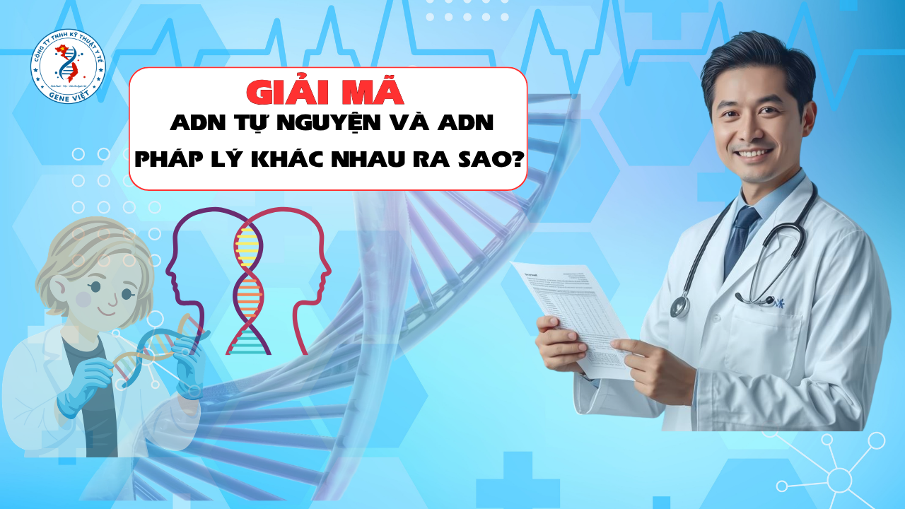 Sự Khác Biệt Giữa Xét Nghiệm ADN Tự Nguyện Và ADN Pháp Lý – Nhiều Người Vẫn Nhầm Lẫn