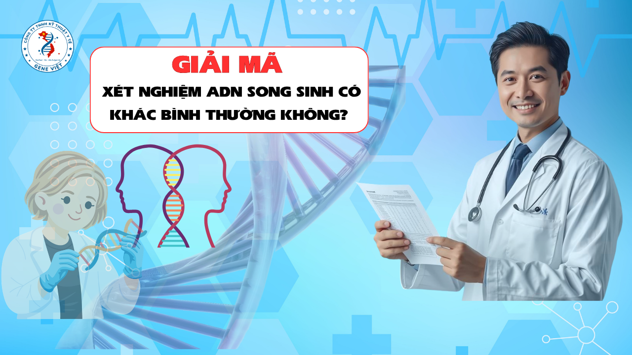 Xét Nghiệm ADN Song Sinh Có Khác Với Xét Nghiệm Thông Thường Không? Sự Thật Ít Người Biết