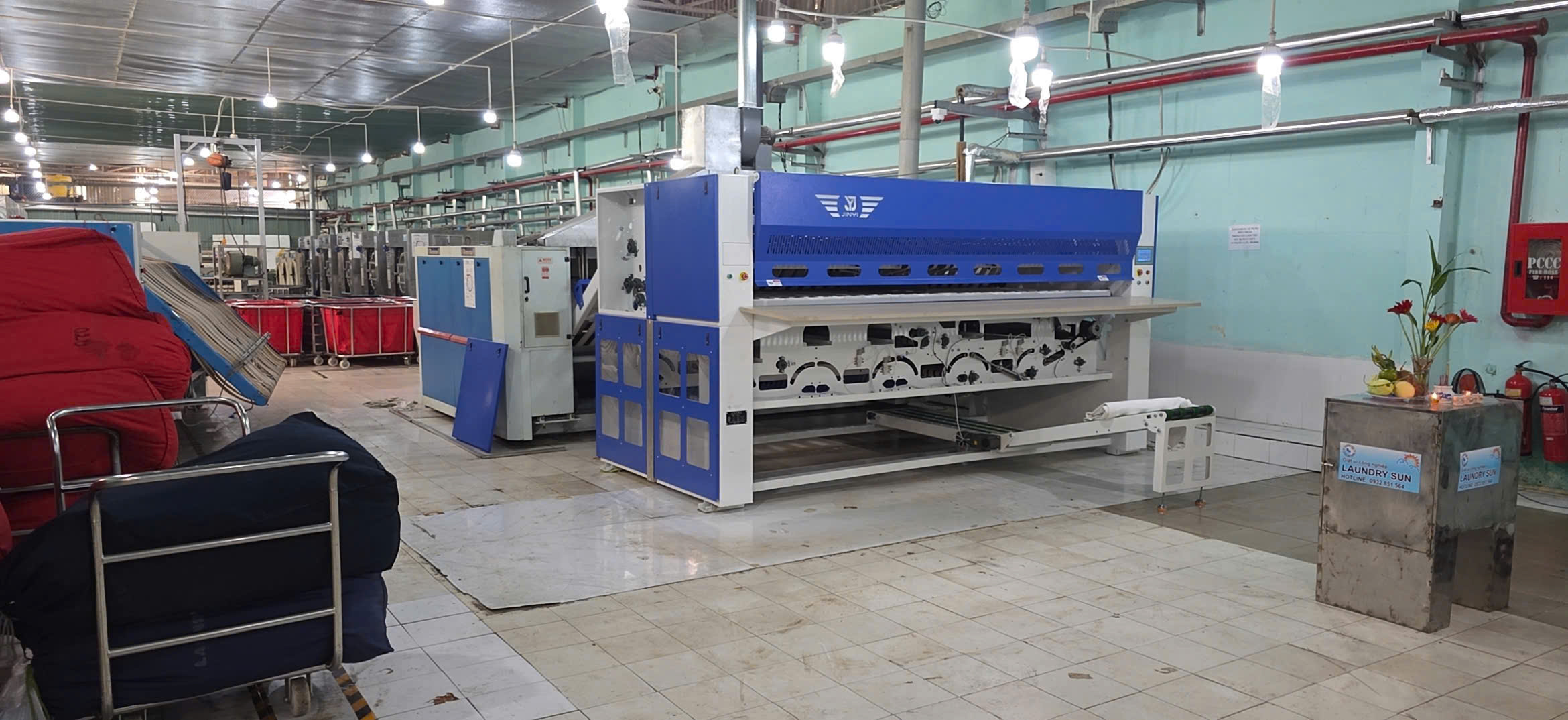 Hoàn Tất Vận Chuyển và Lắp Đặt Dàn Máy Giặt Sấy Công Nghiệp Cho Khách Hàng Tại TP. Hồ Chí Minh