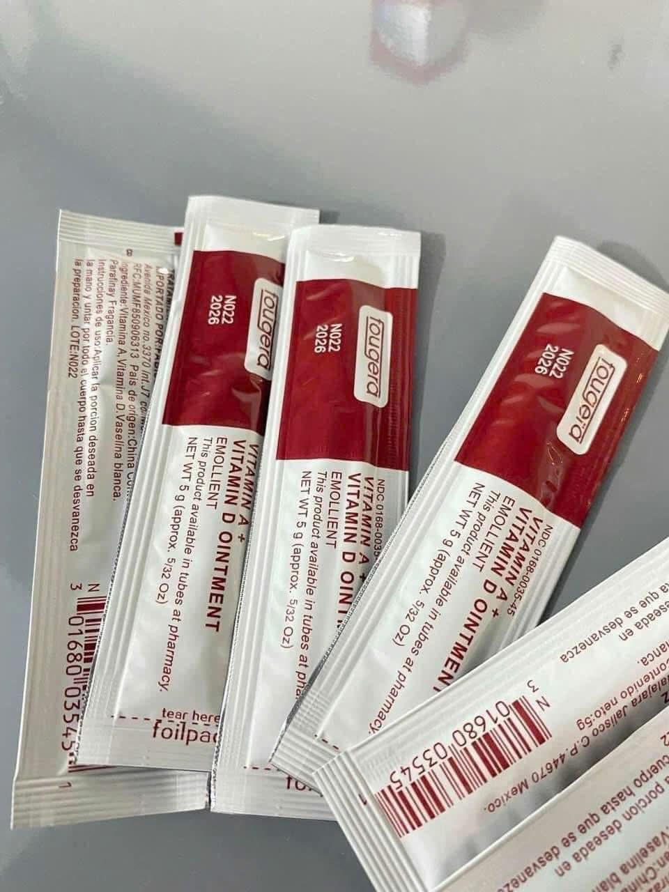 Dưỡng Vitamin A&D sau phun xăm 24h – bịch 100 gói