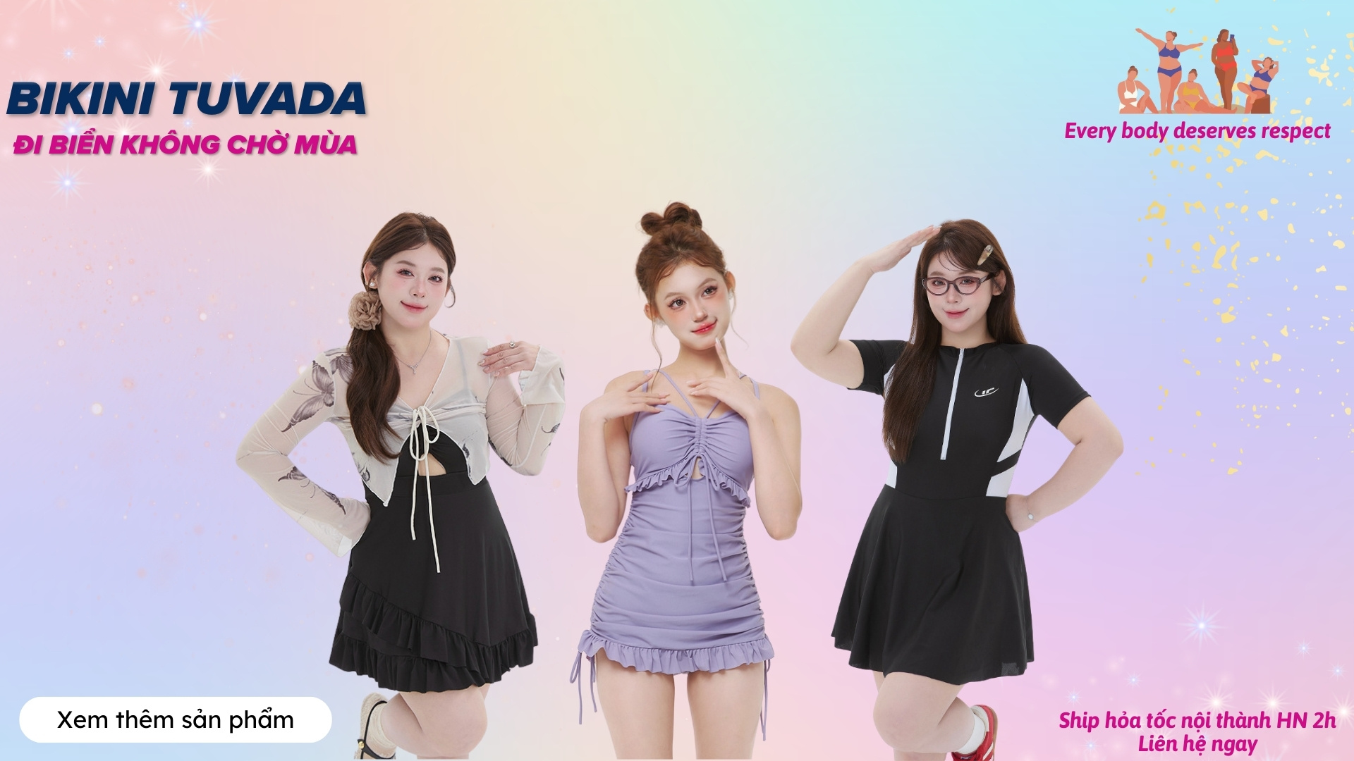 Bộ sưu tập đồ bơi nữ Tuvada