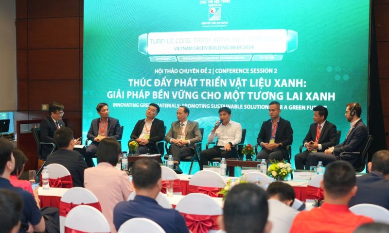 Tuần lễ Công trình Xanh Việt Nam 2024: Viglacera giới thiệu hệ sinh thái Vật liệu xây dựng Xanh tại sự kiện