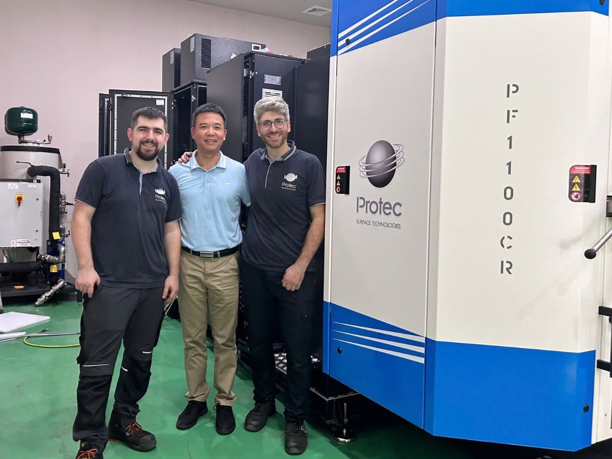 Viglacera chính thức triển khai lắp đặt hệ thống thiết bị phủ PVD trên sen vòi