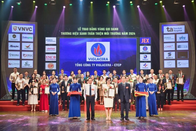 Top 10 Thương hiệu xanh 2024 điểm danh Viglacera