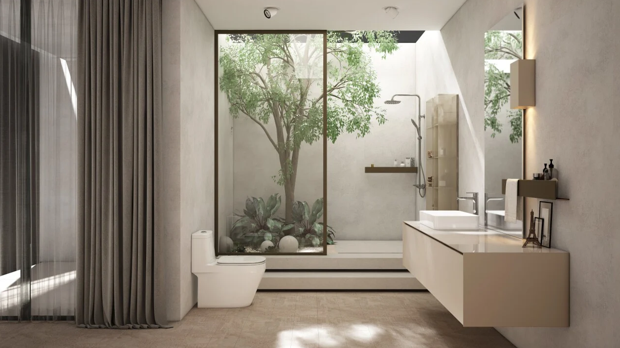 Biến phòng tắm thành spa thư giãn tại nhà