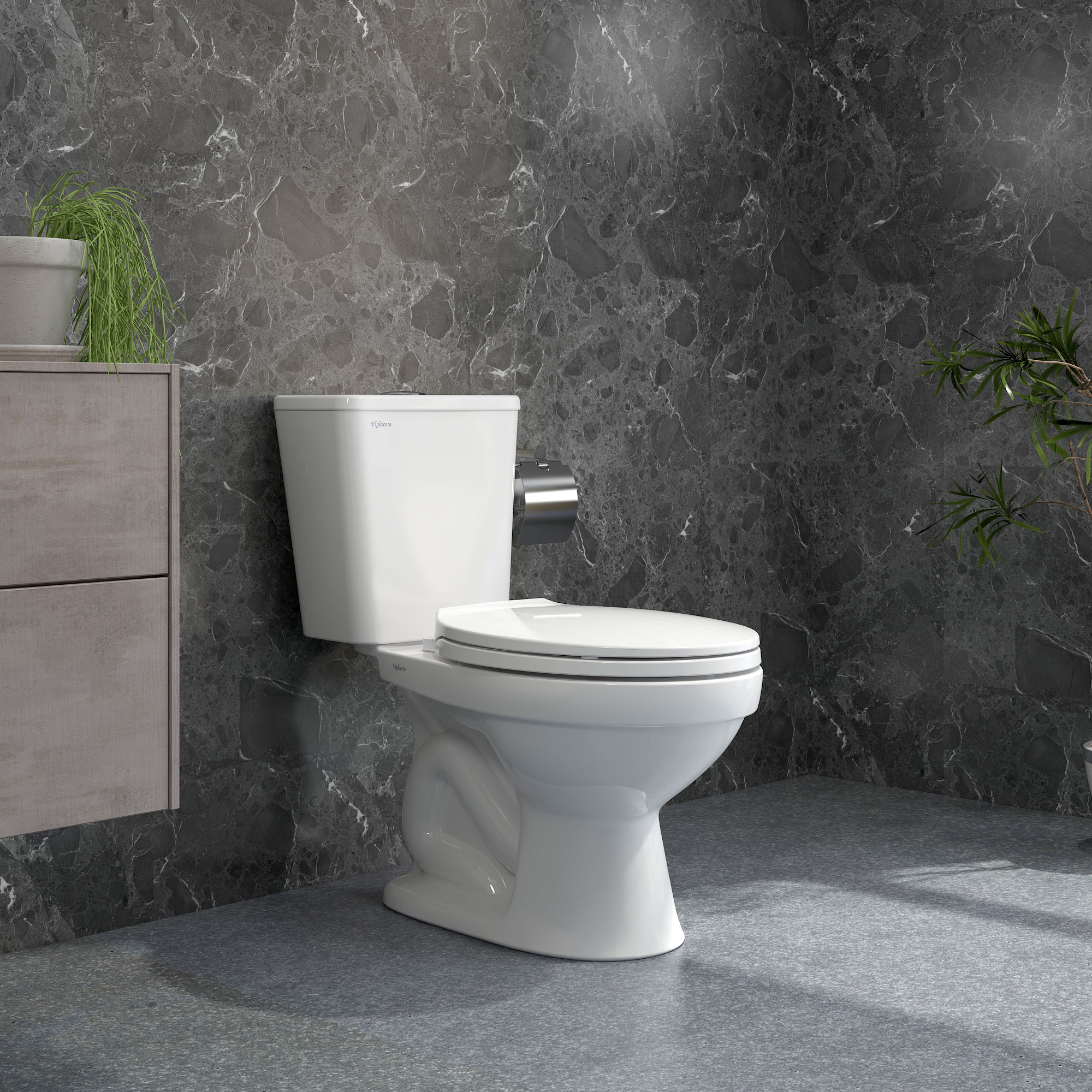 Hướng dẫn lắp đặt bàn cầu hai khối Viglacera