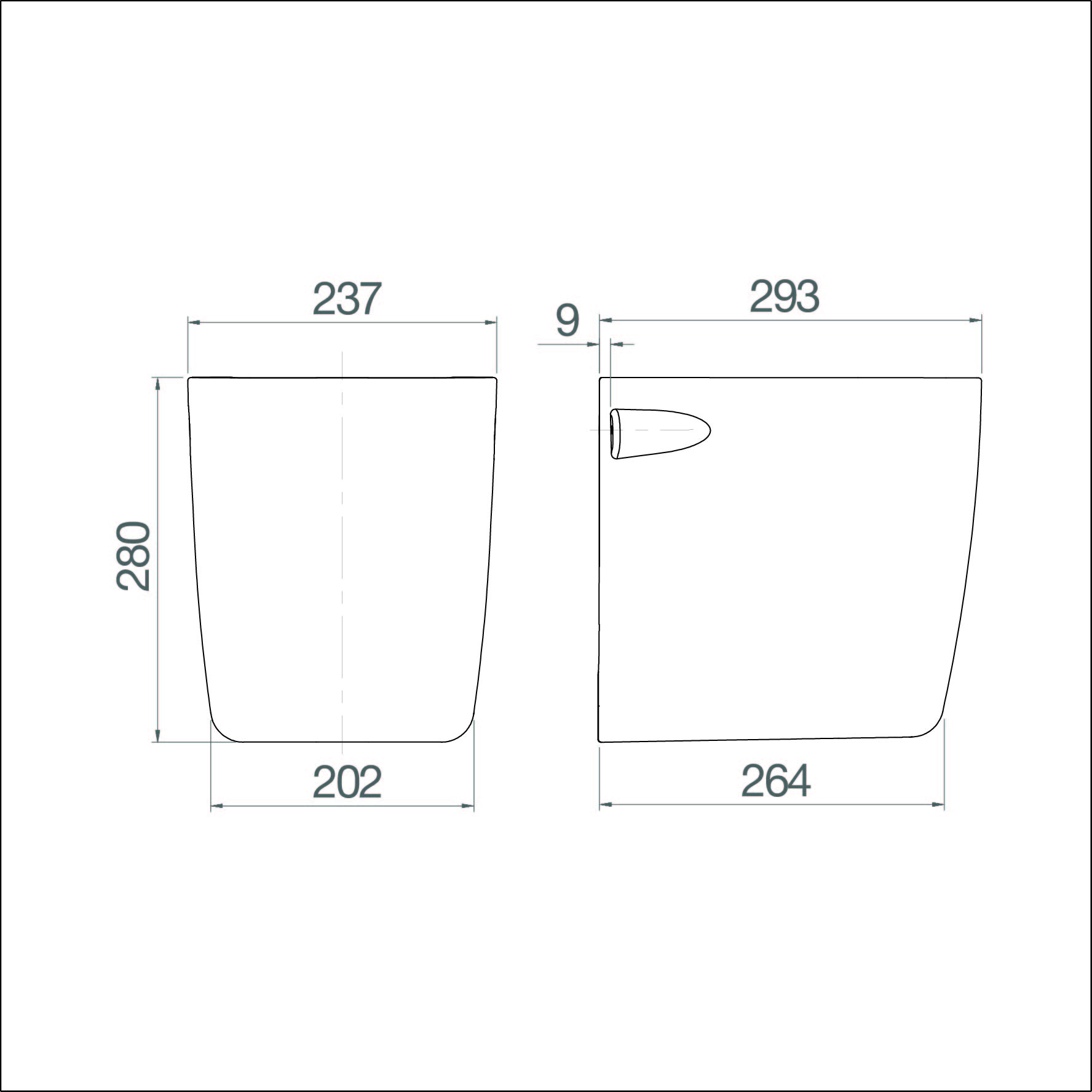 Chân chậu V37