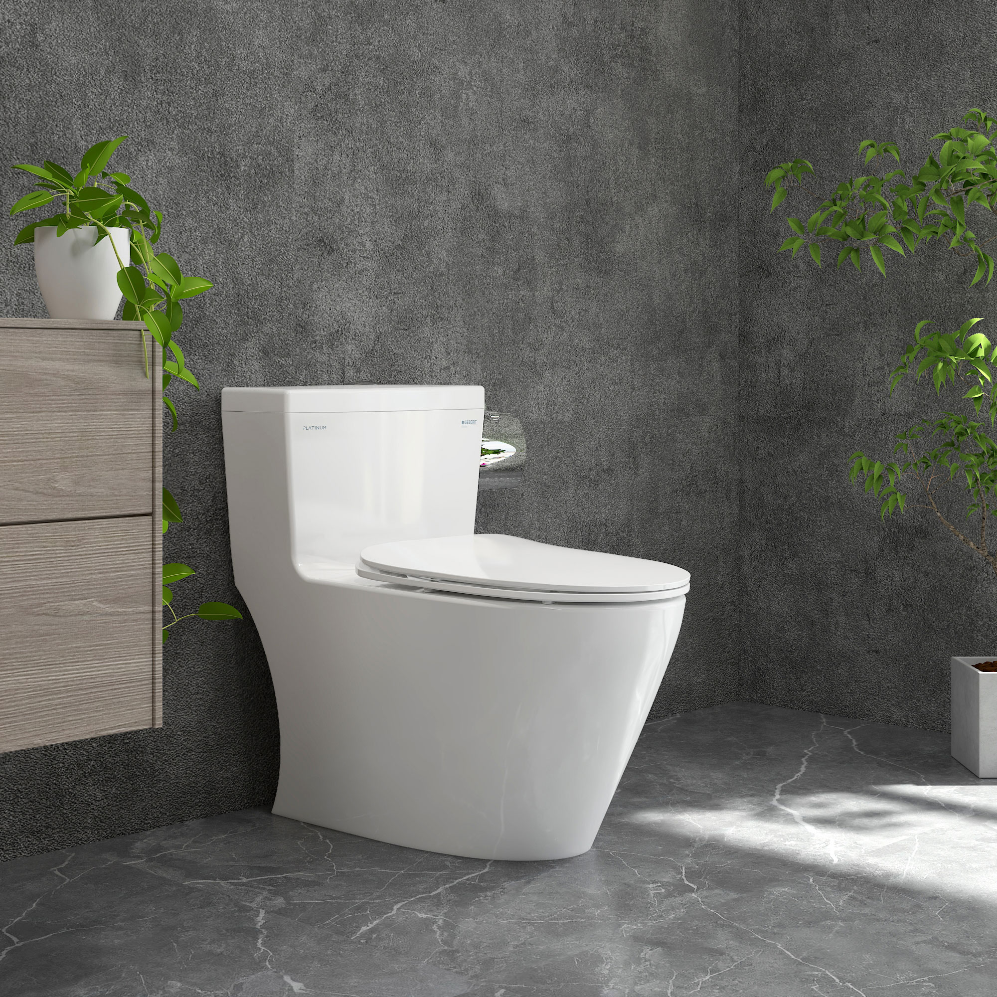 Bàn cầu một khối P355 (P.11.320)