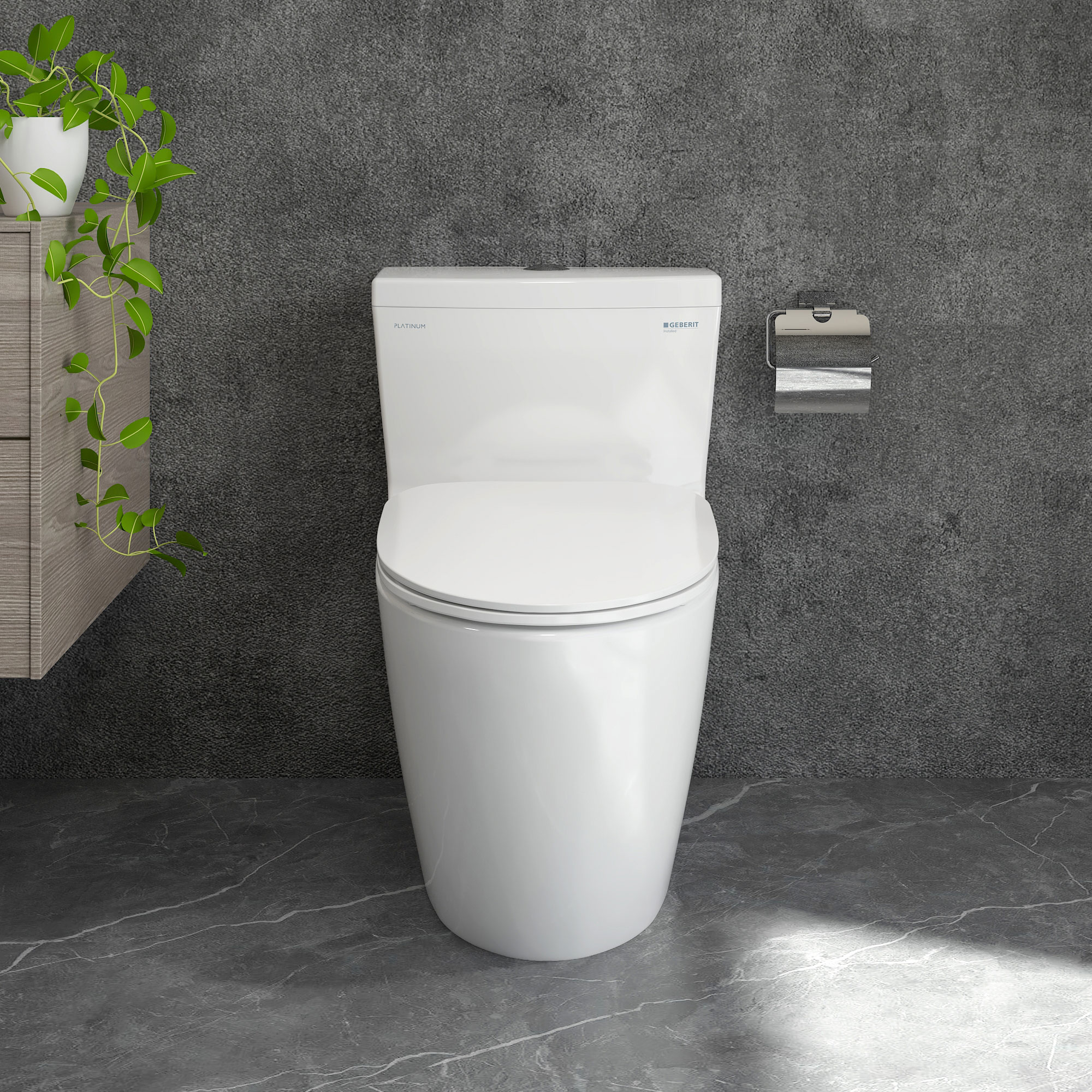 Bàn cầu một khối P355 (P.11.320)