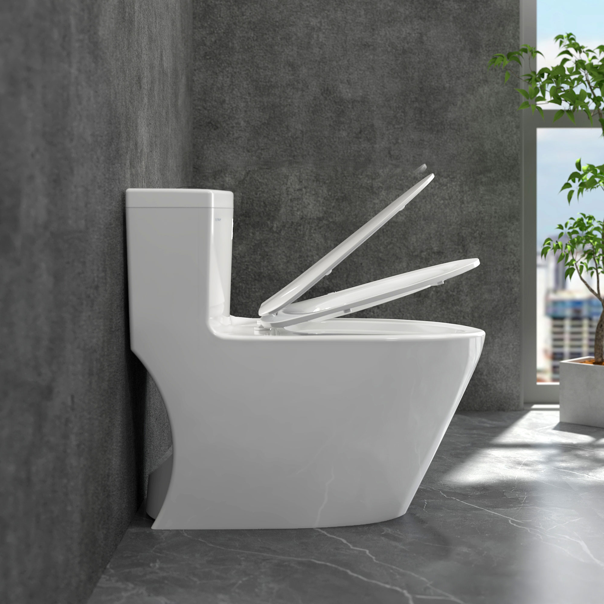 Bàn cầu một khối P355 (P.11.320)