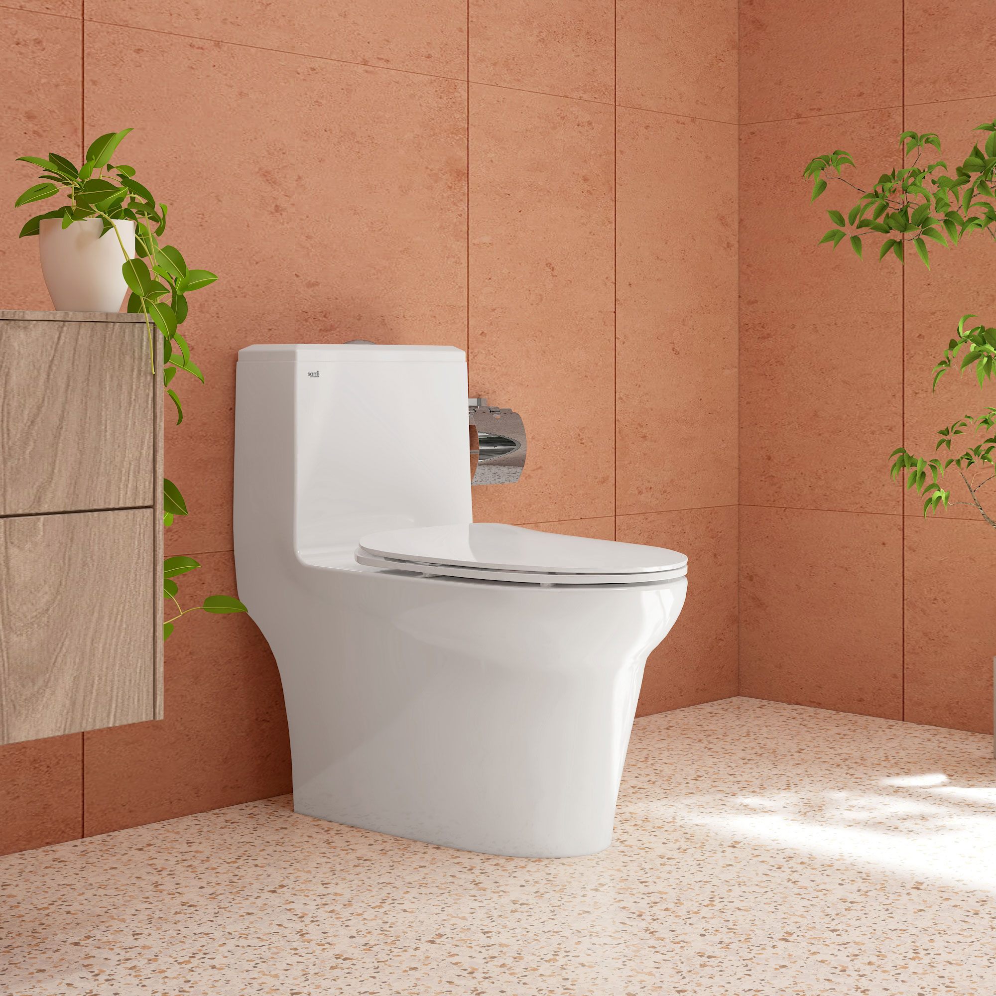 Bàn cầu một khối S306