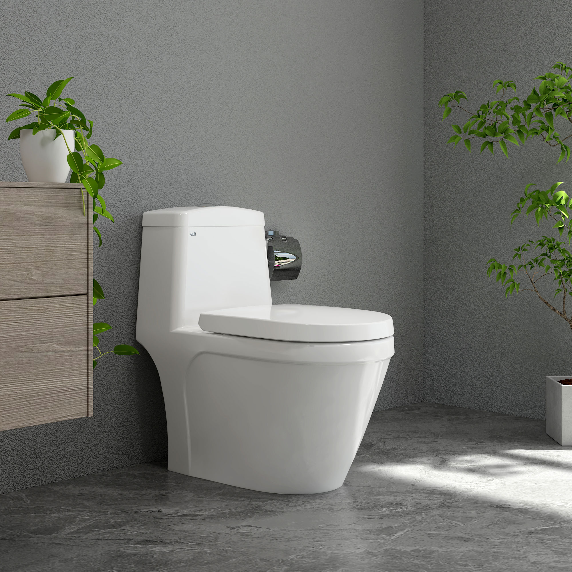Bàn cầu một khối S308