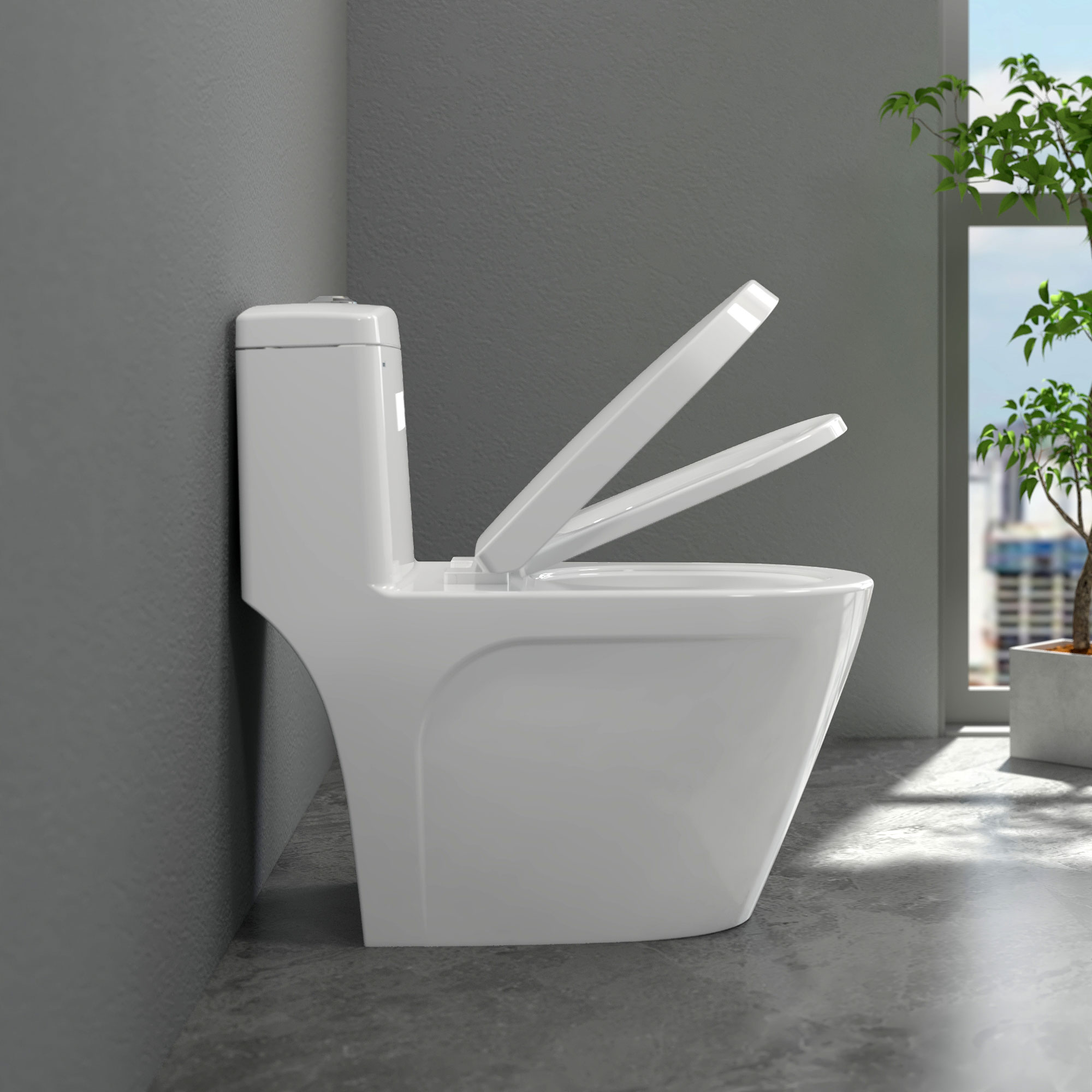 Bàn cầu một khối S308