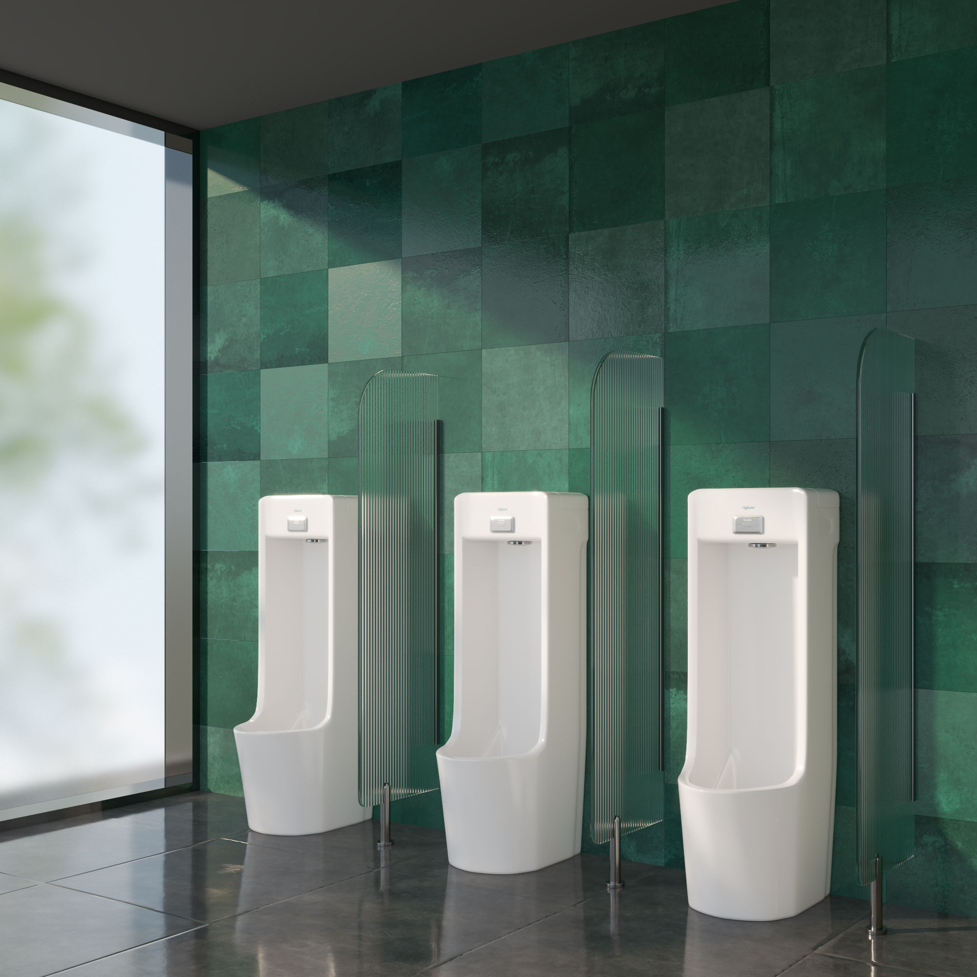 Tiểu nam đặt sàn cảm ứng TD4