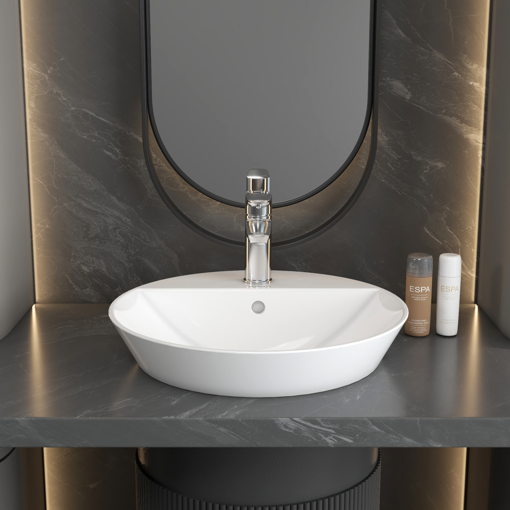 Chậu bán dương bàn V26