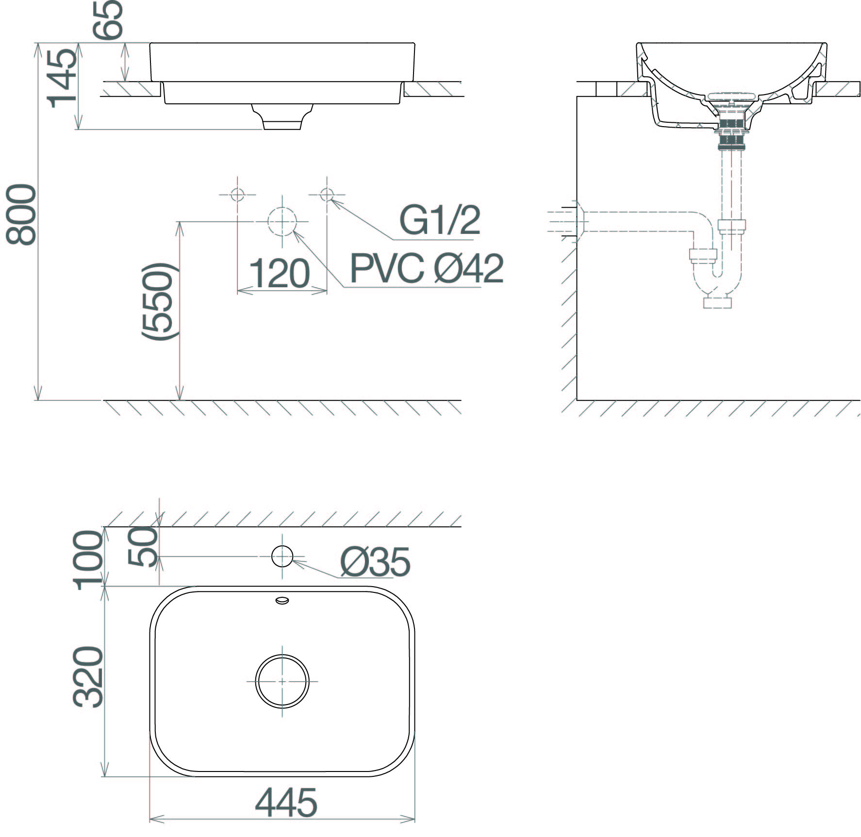 Chậu bán dương bàn V27