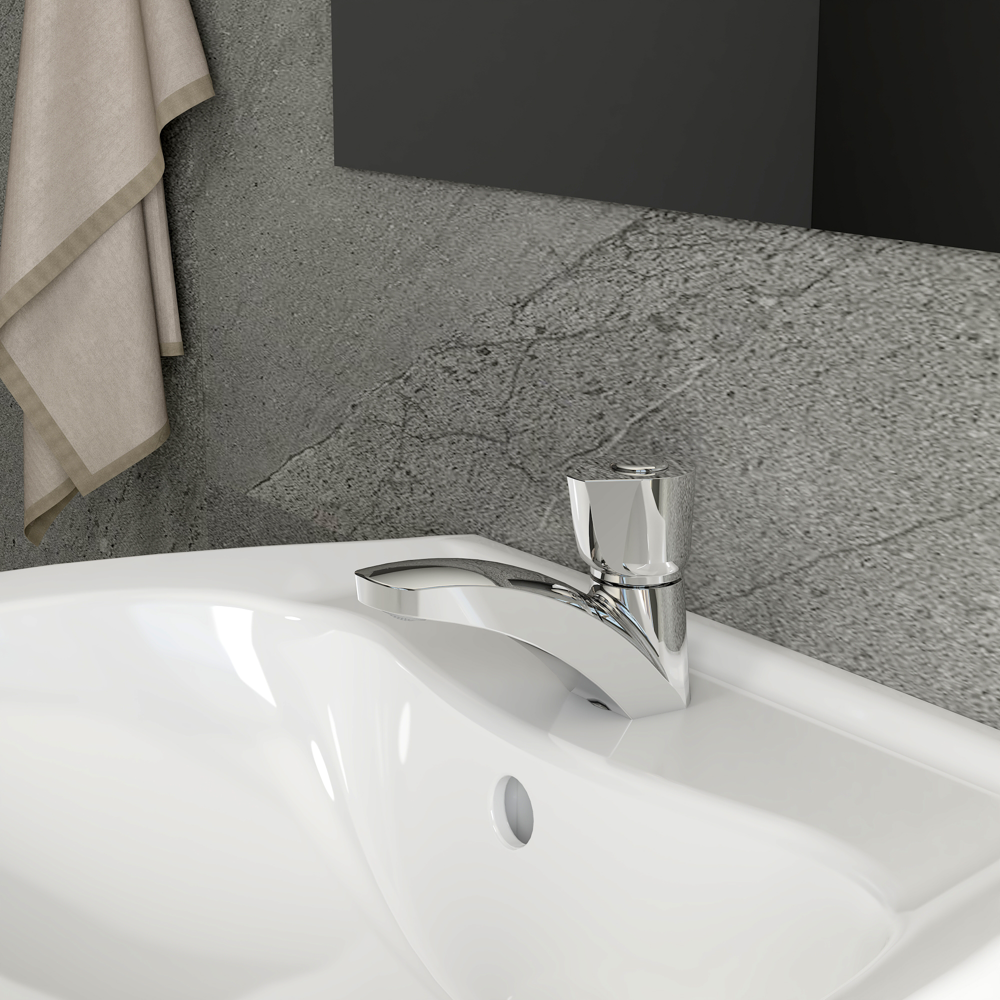 Vòi chậu thấp một lỗ VG106