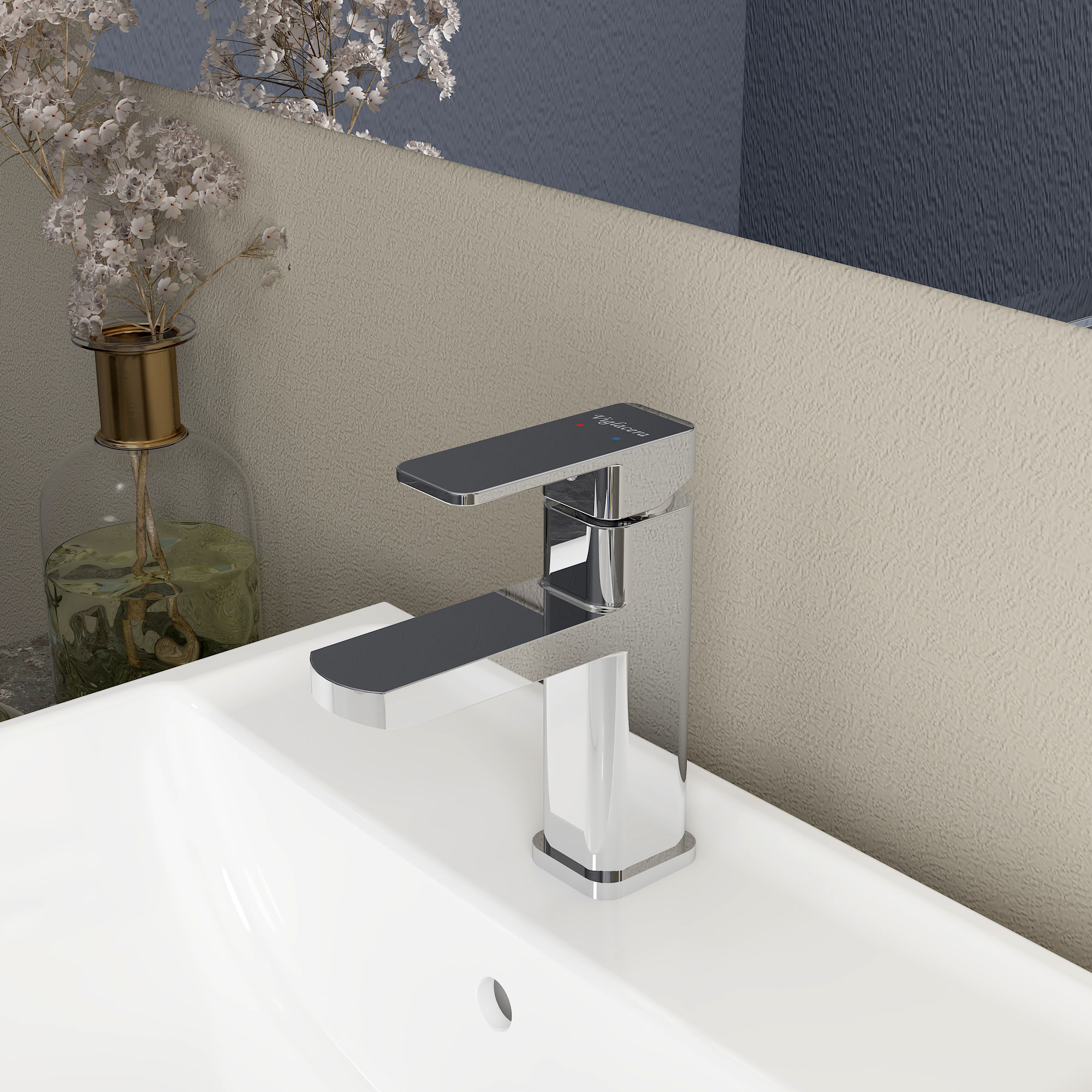 Vòi chậu thấp một lỗ VG112