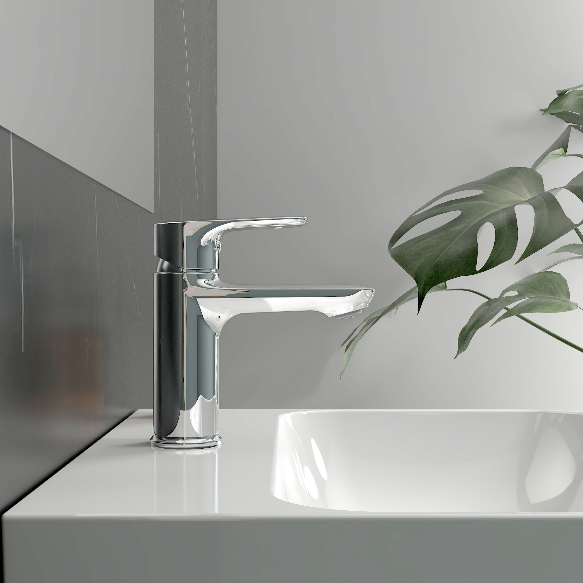 Vòi chậu thấp một lỗ VG132