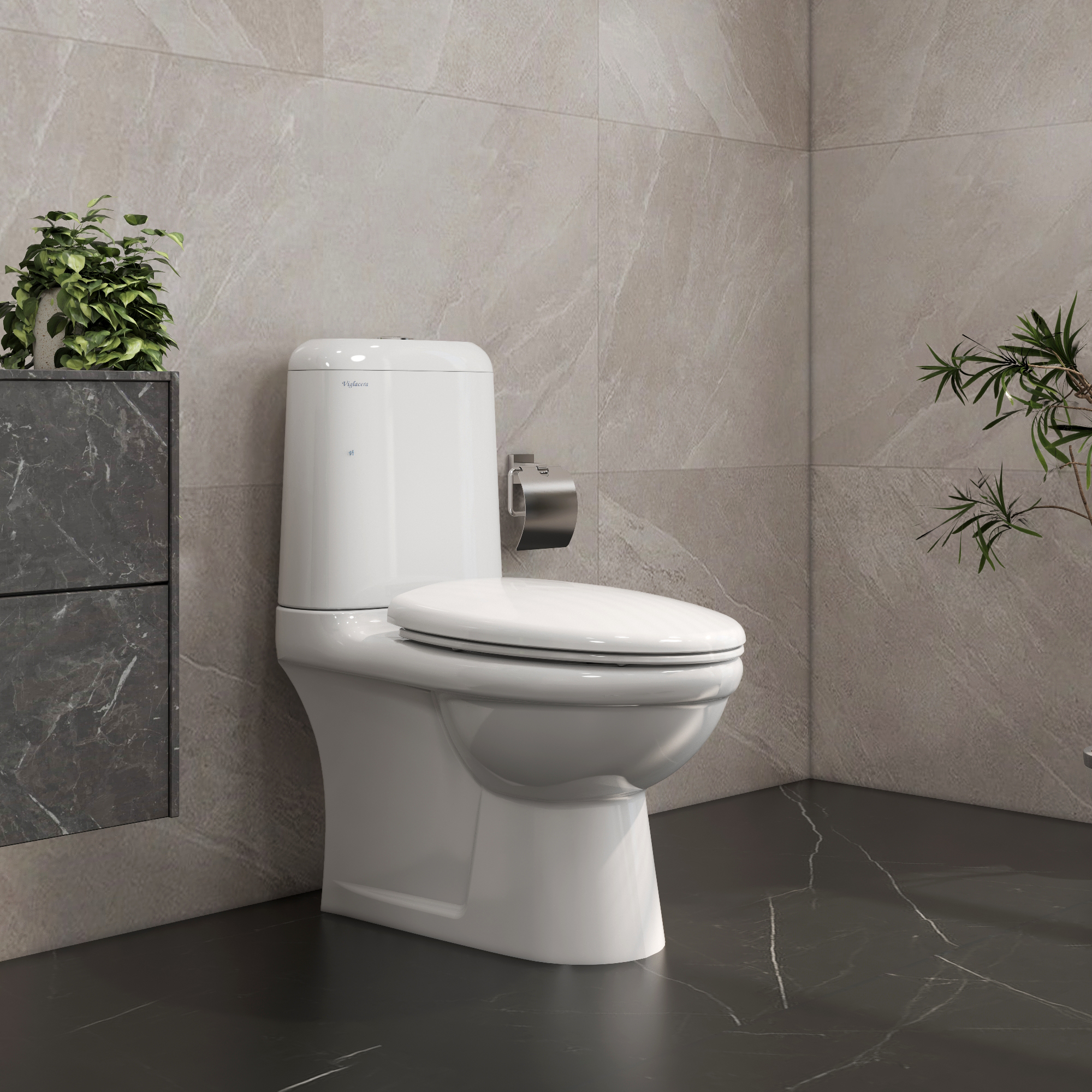 Bàn cầu hai khối VI107