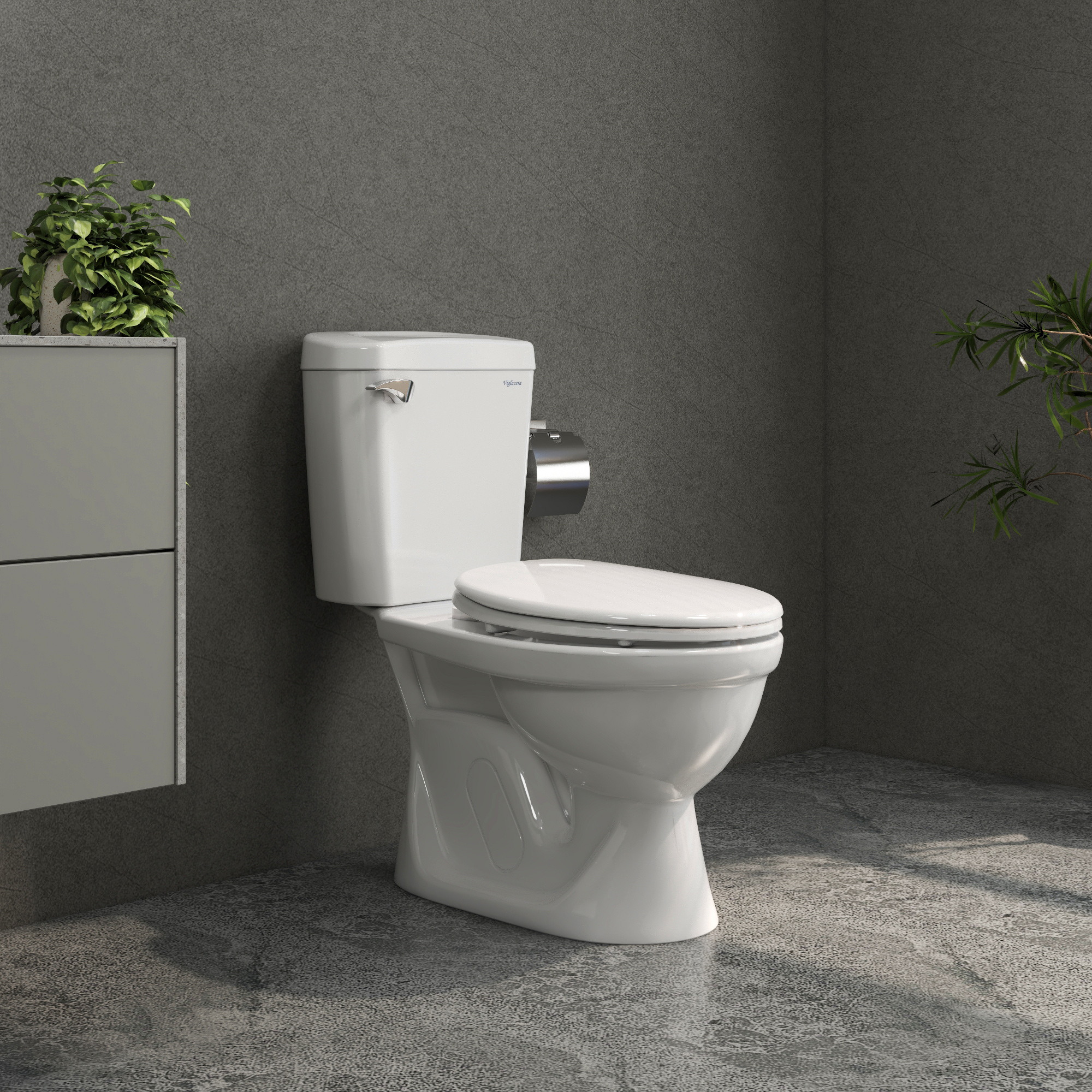 Bàn cầu hai khối VI77