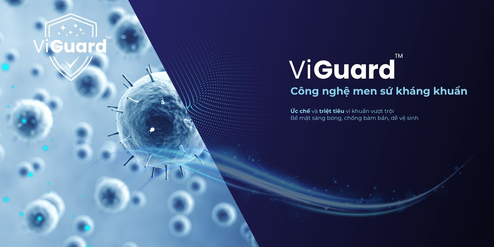 MEN SỨ KHÁNG KHUẨN VIGUARD