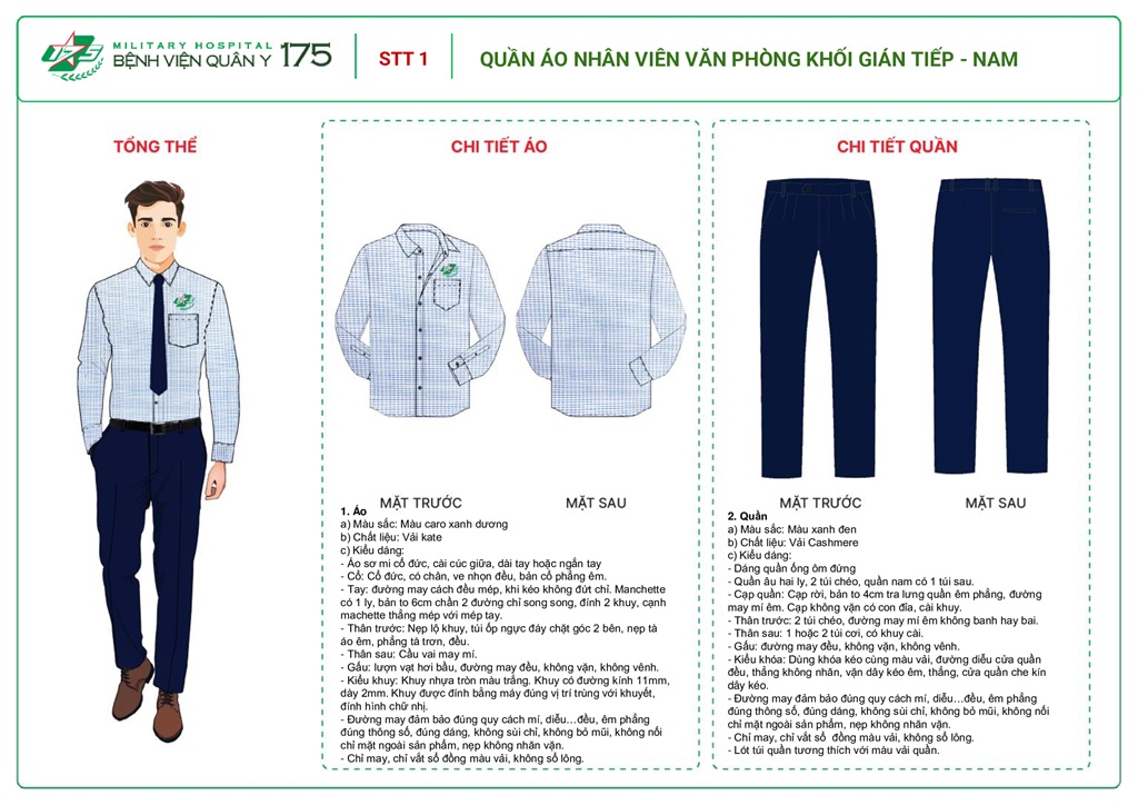 Thiết Kế Đồng Phục Bệnh Viện Quân Y 175
