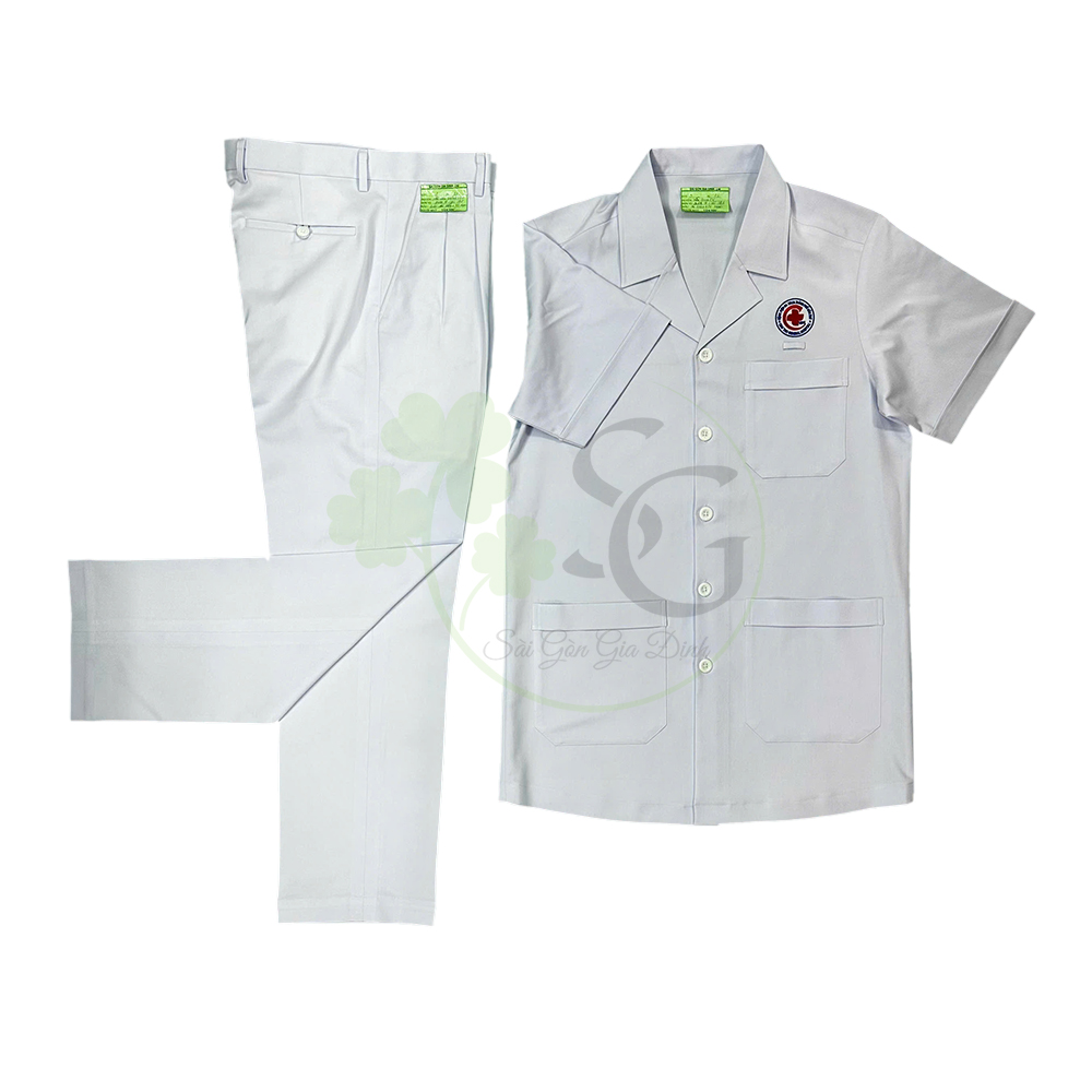 Quần áo blouse kỹ thuật viên nam trong bệnh viện