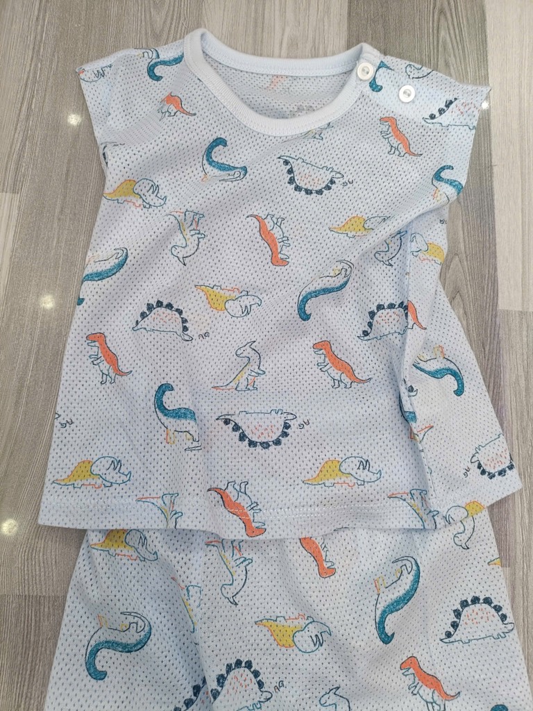 B22 Bộ cotton Hàn ngắn