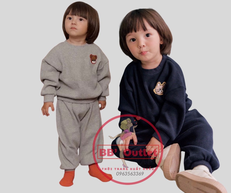 B28 Bộ cotton tổ ong Rototo