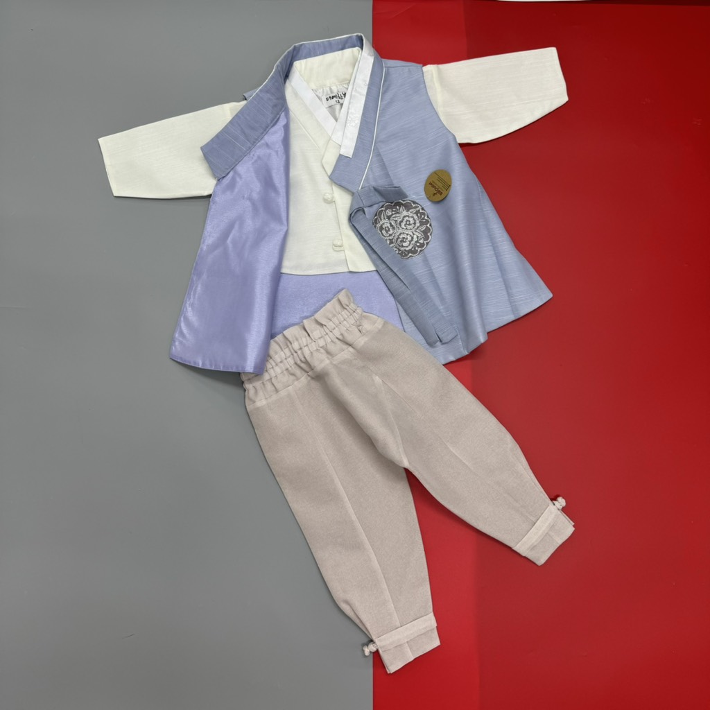 H02 Bộ Hanbok bé trai 1Y - 2Y (~13kg)