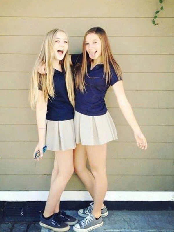 V18 Chân váy đồng phục Hs