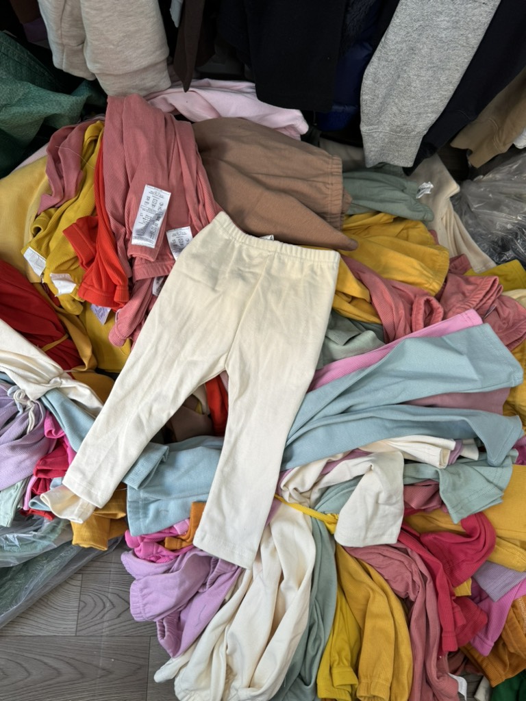 Q136 Quần legging tăm Hàn set 5c