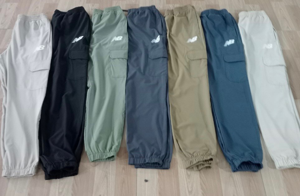 Quần gió nam NB túi hộp