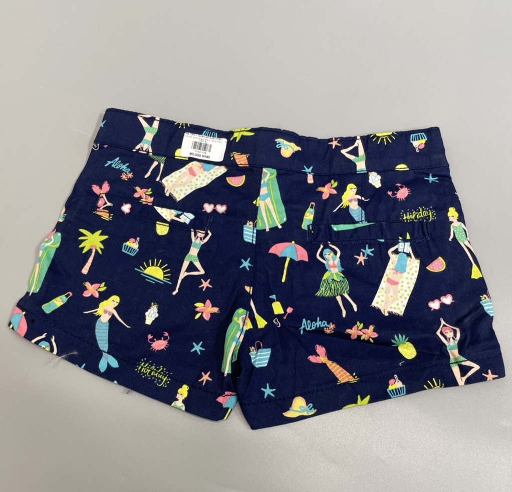 Q34 Quần đùi ka ki bé gái Sfera