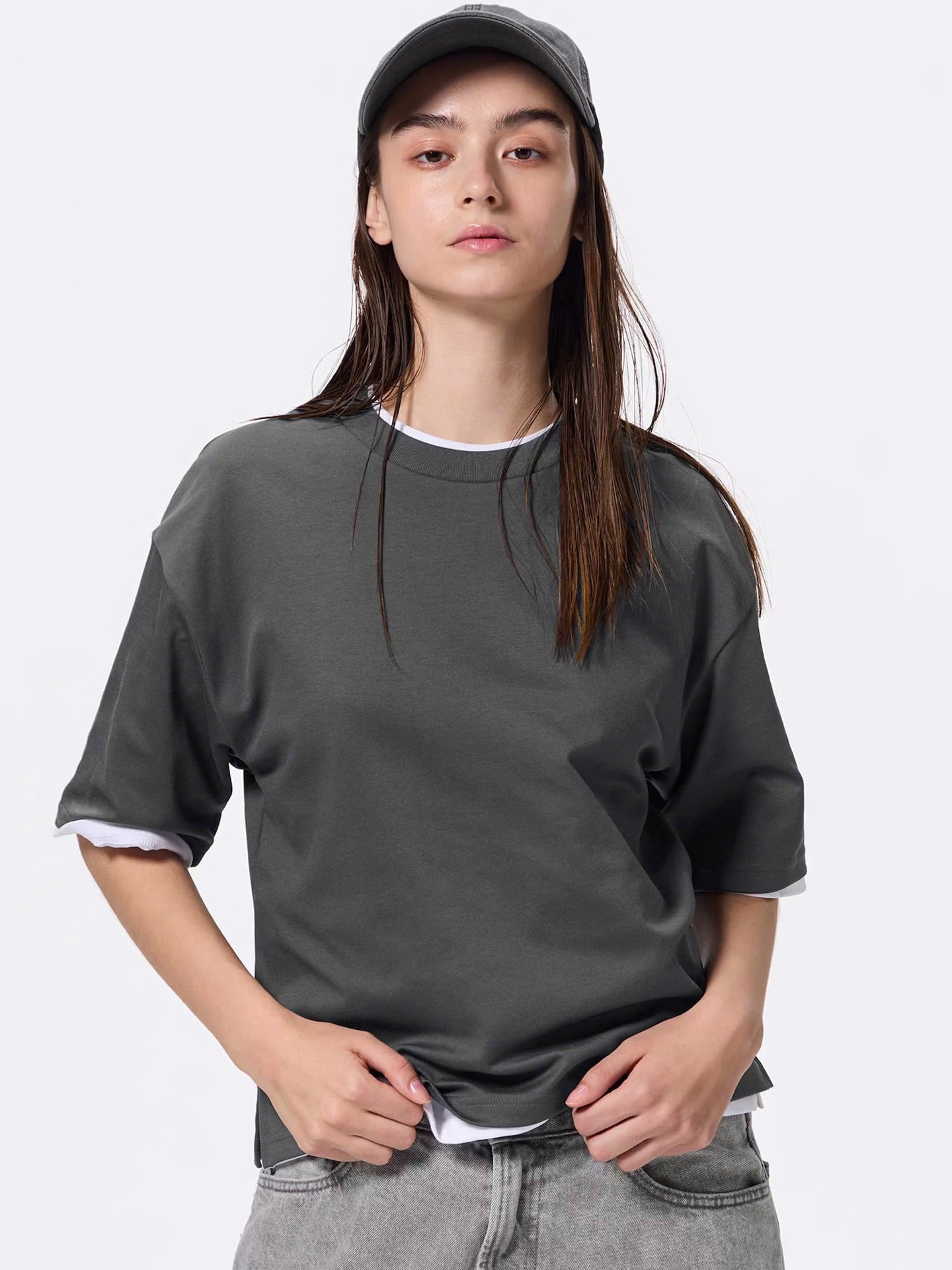 A63 Áo thun nữ GU