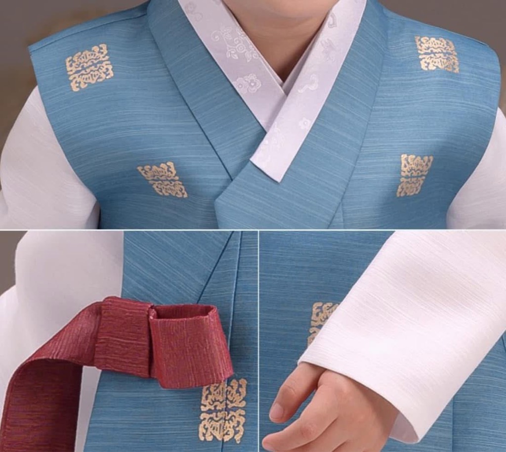 H12 Bộ Hanbok bé trai 12y