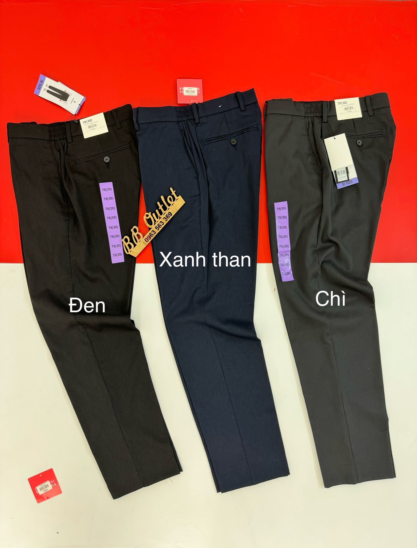 Q56 Quần âu nam Norman French