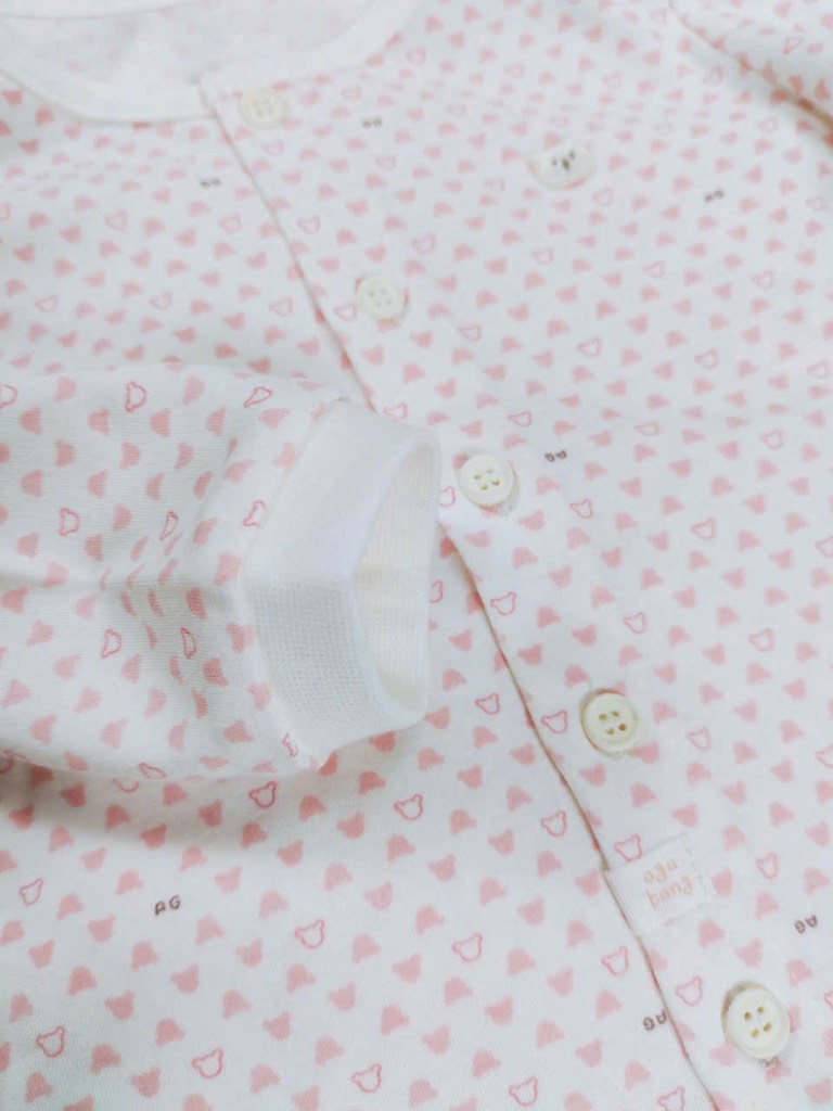 B20 Bộ cotton Hàn tay dài