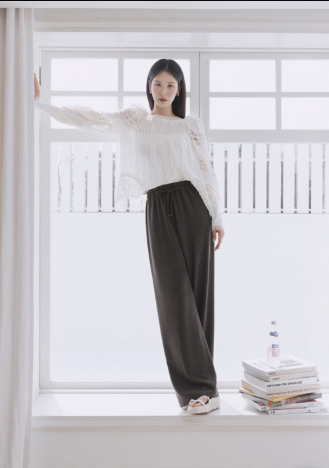 Q73 Quần suông Atg chun