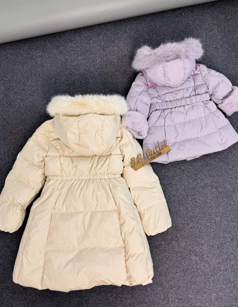 A148 Áo phao lông vũ dáng dài Prm