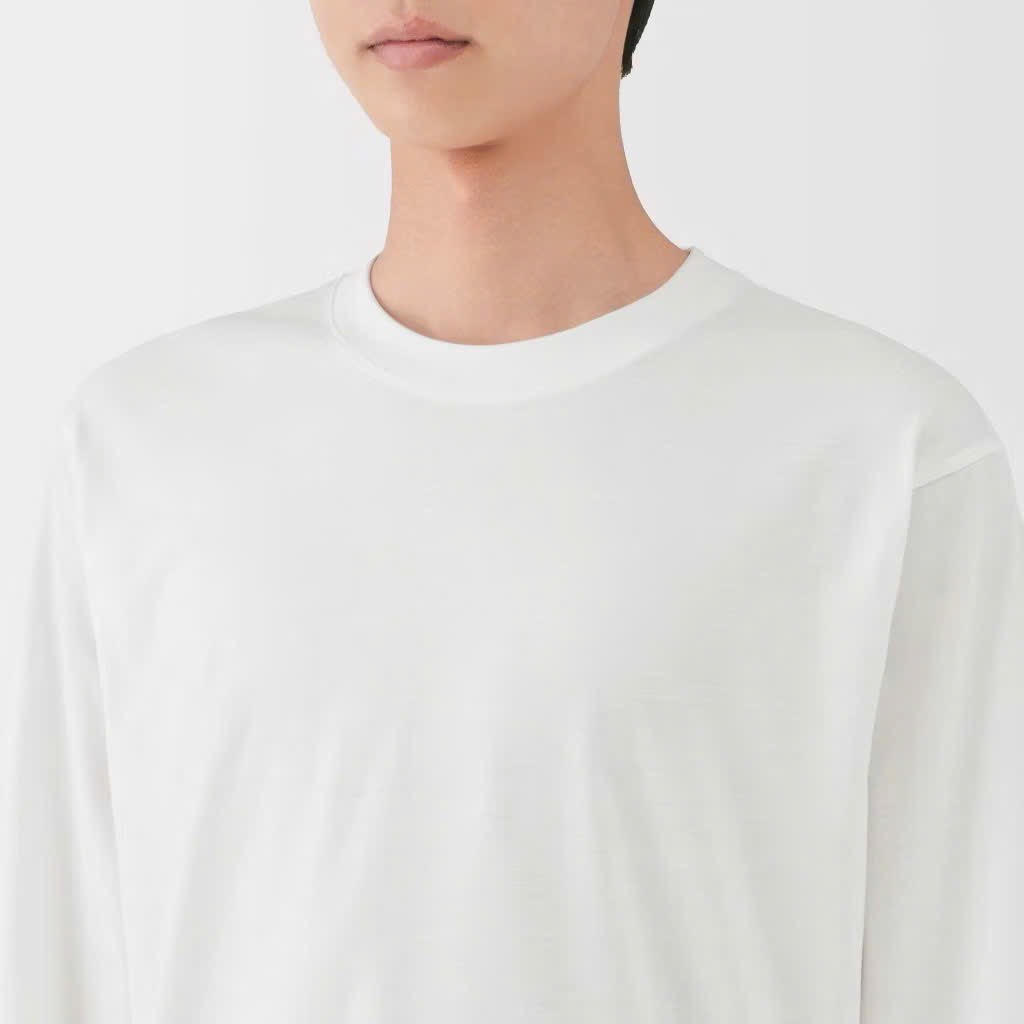 AA19 Áo cotton mj nam tay dài
