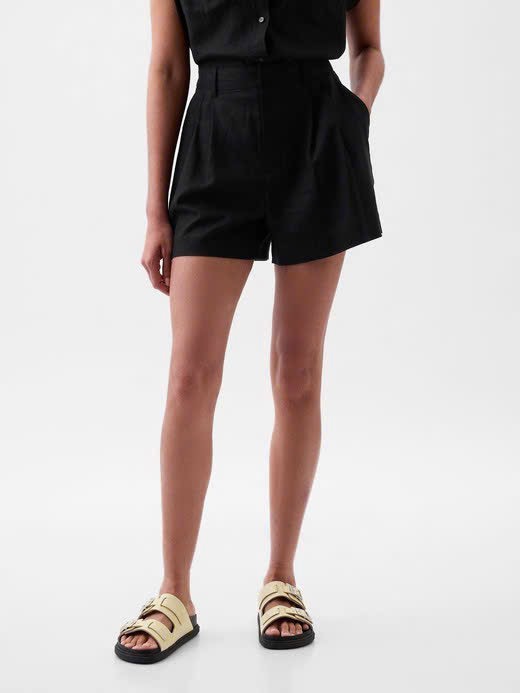 Q28 Quần short linen có bigsize gap