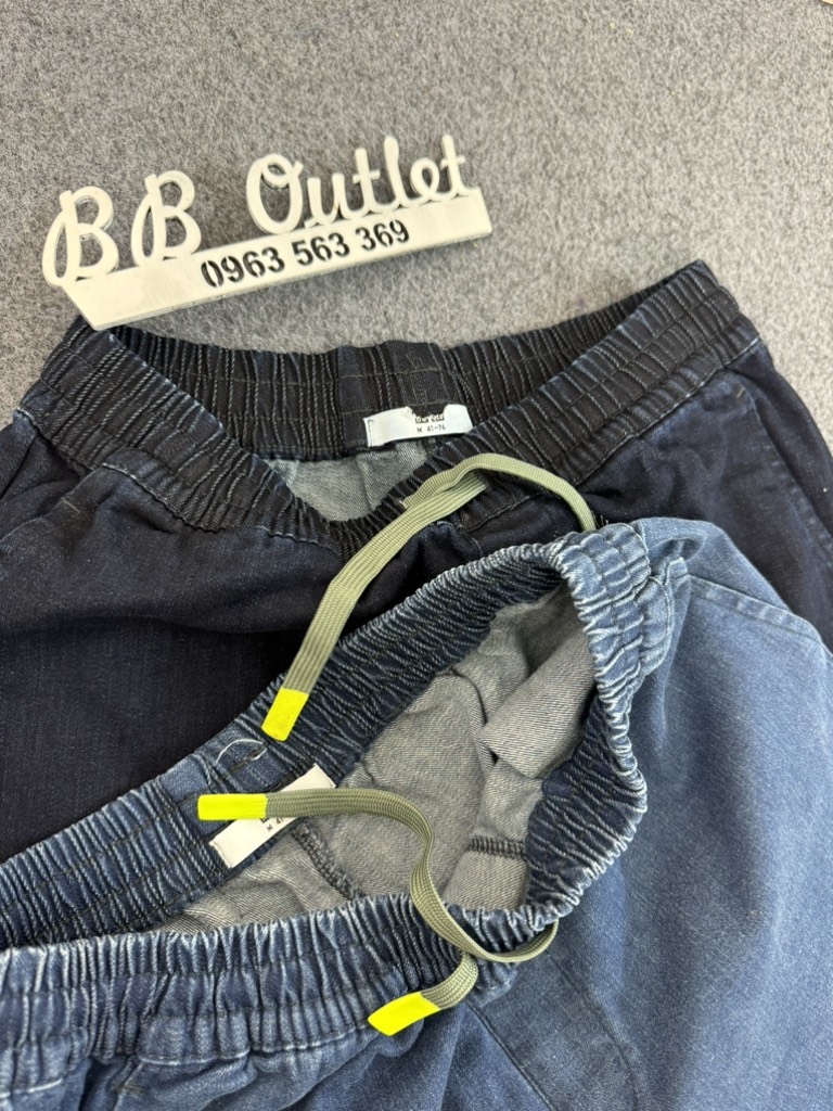 QE24 Quần đùi jeans mềm