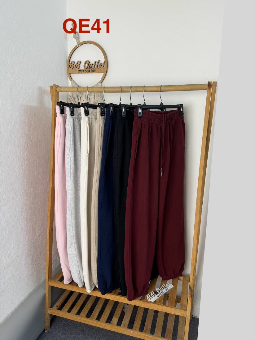 QE41 Quần nỉ jogger Body